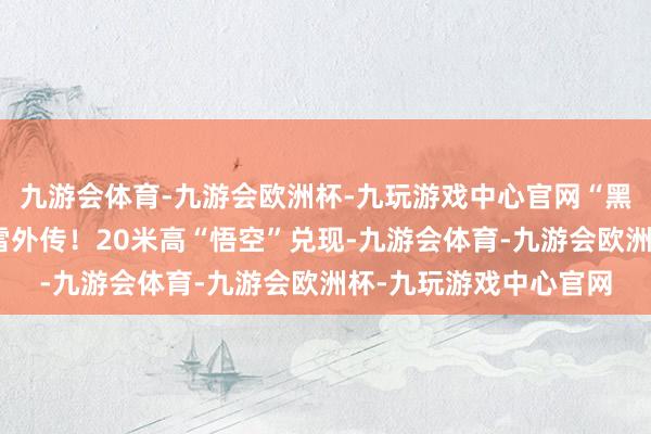 九游会体育-九游会欧洲杯-九玩游戏中心官网“黑外传”化作哈尔滨冰雪外传！20米高“悟空”兑现-九游会体育-九游会欧洲杯-九玩游戏中心官网